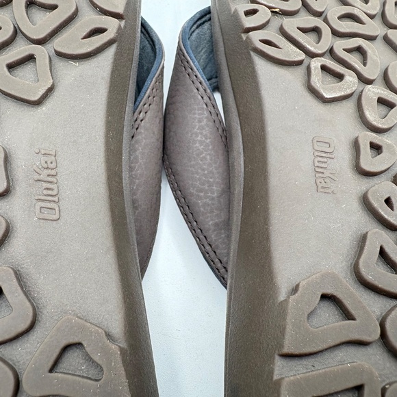 Olukai 'Ohana Makai Flip Flop Thong Slide Beach Sandal Dark Wood Mens Size 13 - Picture 6 of 6